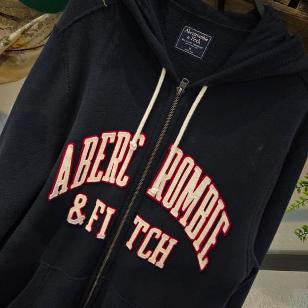 아베크롬비 네이비 후드집업