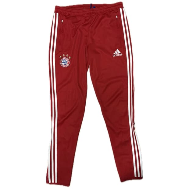 아디다스 FC 바이에른뮌헨 트레이닝 바지 레드 adidas