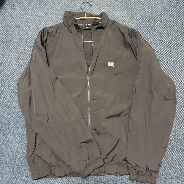 브라운브레스 트랙탑 바람막이 카키 L