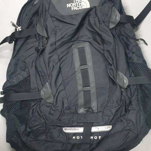 노스페이스 핫샷 백팩 블랙