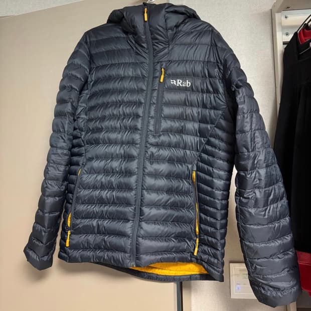 Rab(랩) 마이크로라이트 알파인 자켓 벨루가 / 남성 L