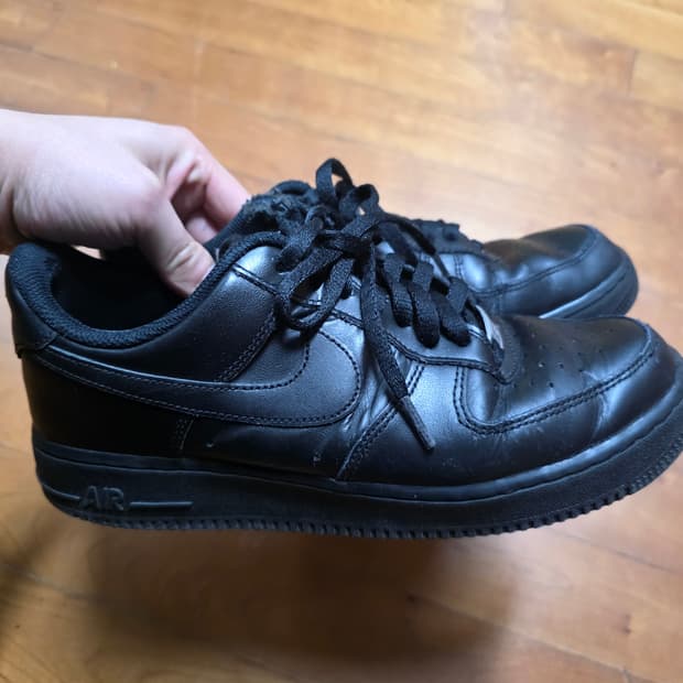 나이키 에어포스1 블랙(260)