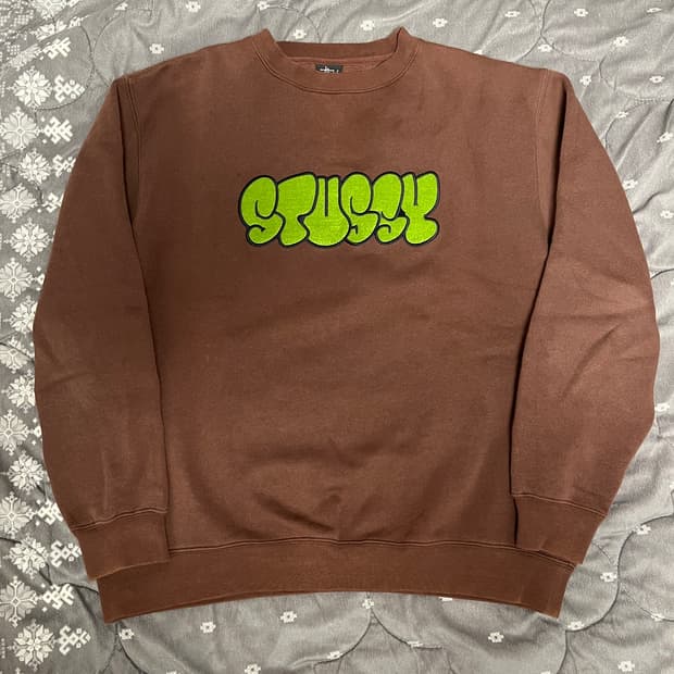 [L] 스투시 90s 버블 그래피티 스웻