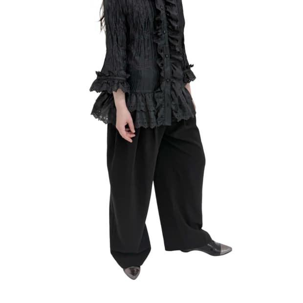 에옹쓰 블라우스 블랙