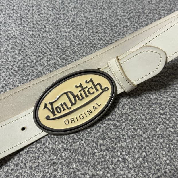 Y2K 본더치 Von Dutch 벨트