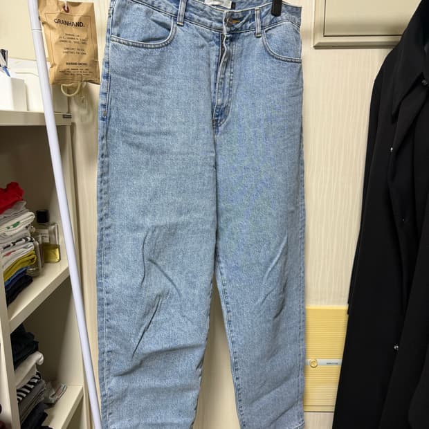 amomento-recycled cotton denim rightblue