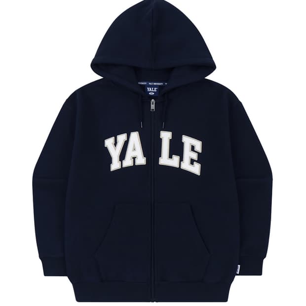 YALE 남색 후드집업