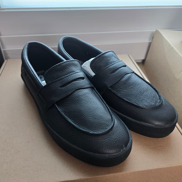 [280] 반스 스케이트 로퍼 올블랙