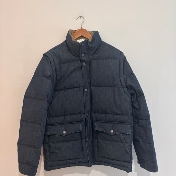 Levis denim down jacket