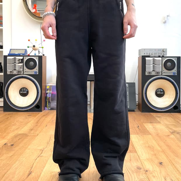 [S] 드리스반노튼 워시드 코튼 스웻팬츠