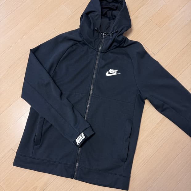 나이키 후드티 블랙 L사이즈