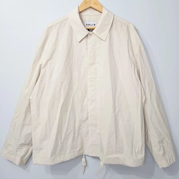 솔리드옴므 우영미 우븐 아노락 셔츠 자켓 52