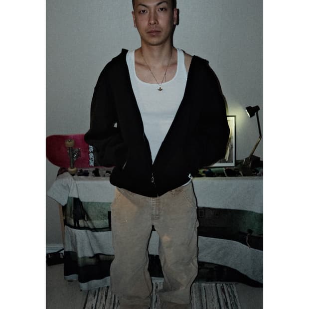 90's USA 미제 러셀 애슬레틱 후드 집업