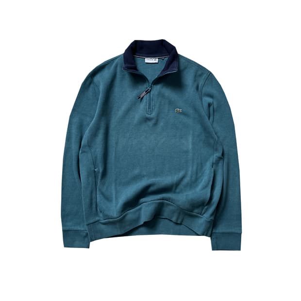 Lacoste Half Zip-Up Knit