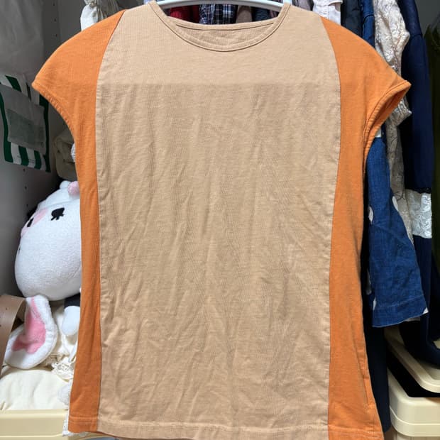 페스토 CUT T-SHIRT APRICOT