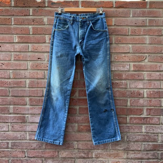 랭글러 Wrangler 936DEN 카우보이 컷 데님 팬츠