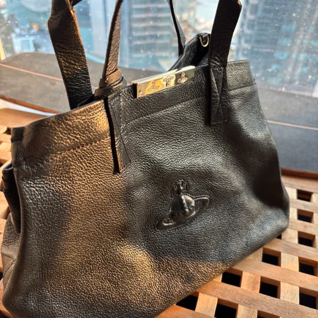 비비안웨스트우드 orb 숄더 빅백