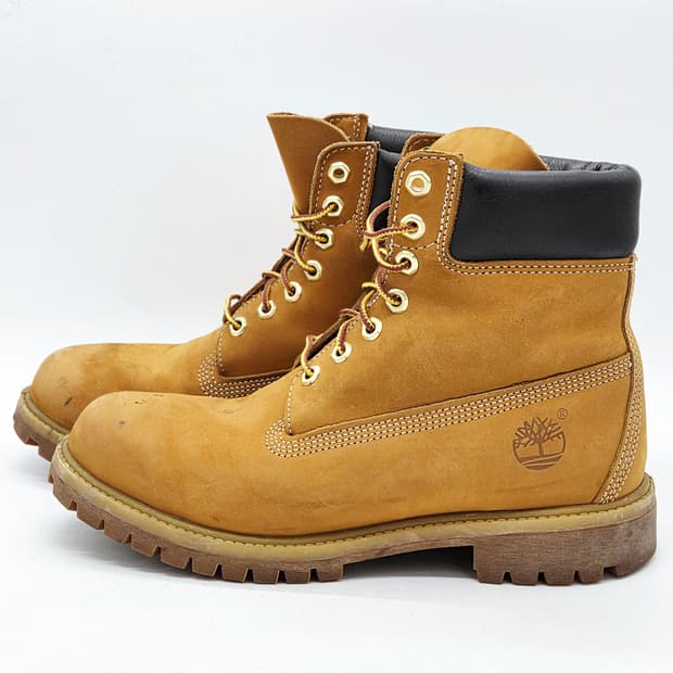 팀버랜드 10061 6인치 프리미엄 옐로 워터프루프 워커부츠 (9)