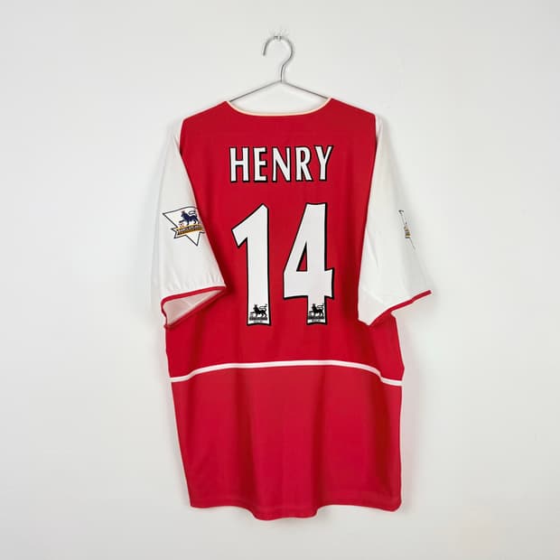 02-04 아스날 홈 앙리 유니폼