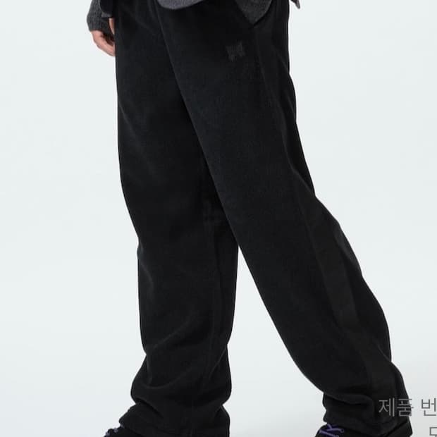 유니클로 니들스 후리스와이드팬츠 L 긴버전