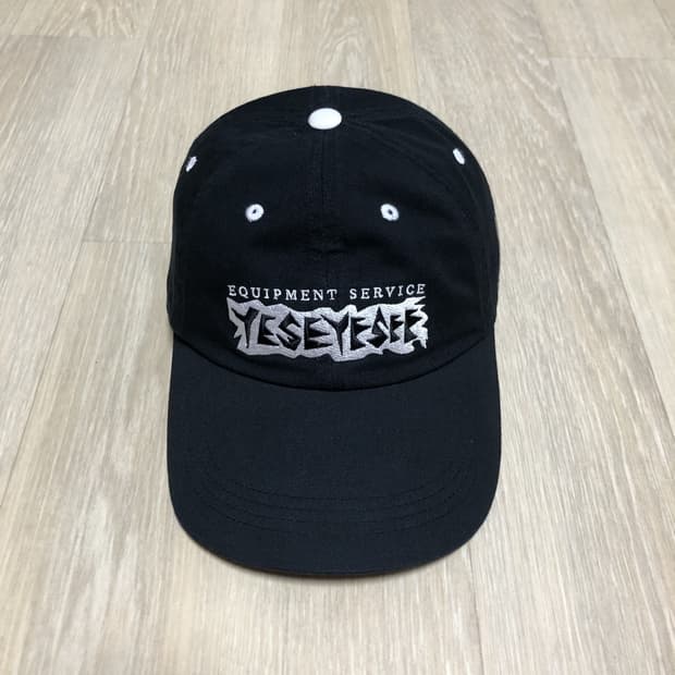 (OS) 예스아이씨 YESEYESEE 훌리건 로고 캡 블랙