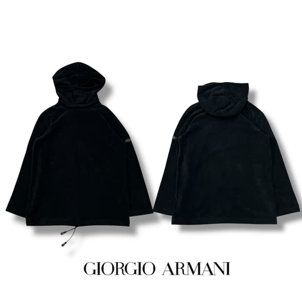 조르지오아르마니 플리스 후드티 s08512