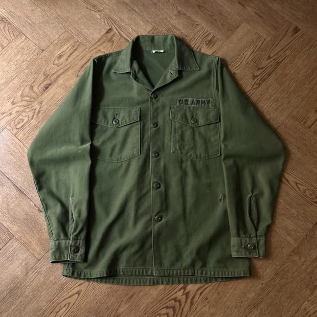 [M]60's 오리지널 U.S ARMY OG-107 밀리터리 셔츠