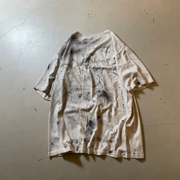 KZ ATELIER Hand Painted Vintage T-Shirt