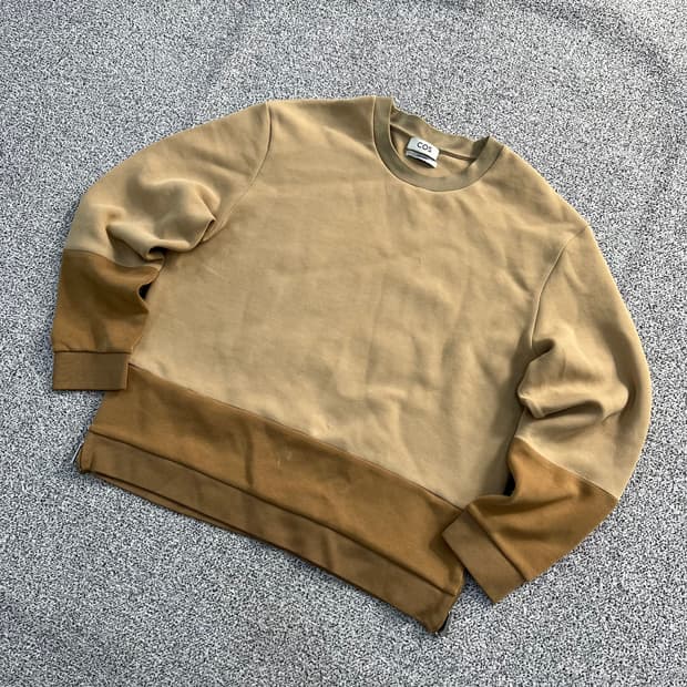 실측확인 코스 긴팔 맨투맨 0320M