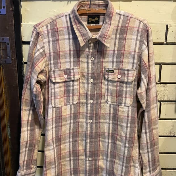 Vintage Wrangler Flannel Shirt