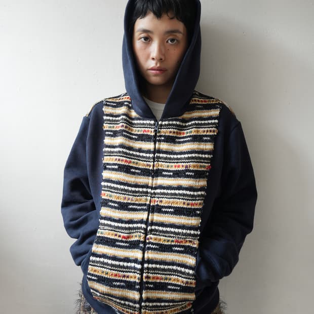 공테잎 0tape 패브릭 후드집업 (M)