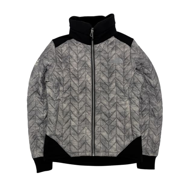 노스페이스 퀄팅 자켓 경량패딩 그레이