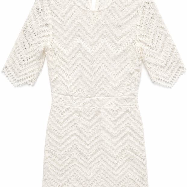 마쥬 레이스 원피스 1사이즈 화이트