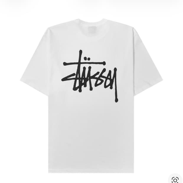 스투시 베이직 스투시로고 반팔 L