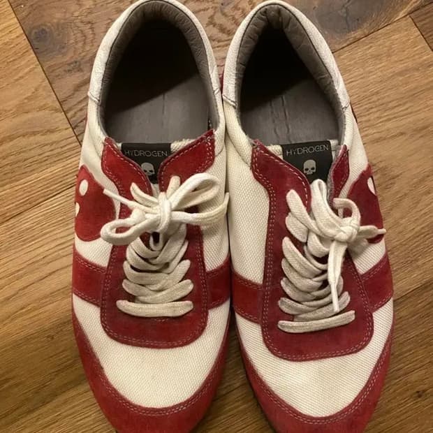 하이드로겐 운동화 레드 265mm