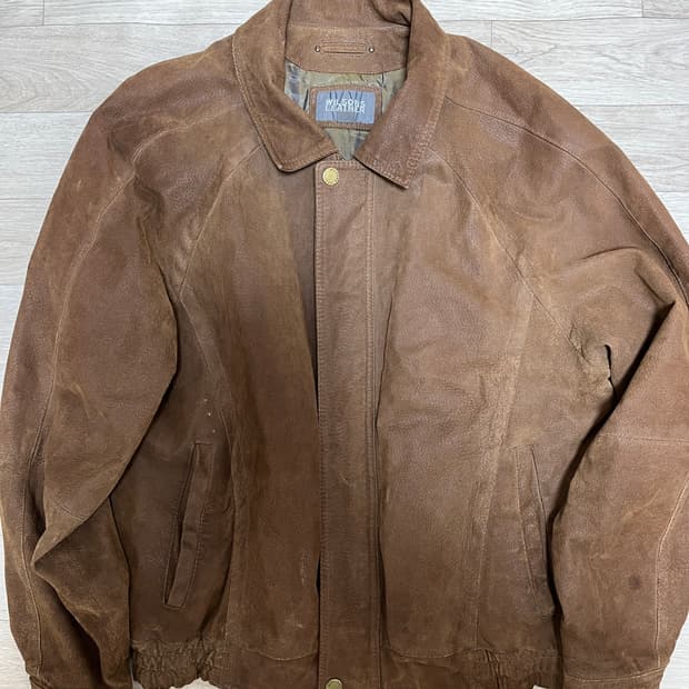 윌슨레더 스웨이드 자켓