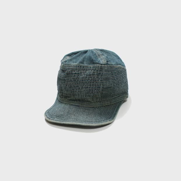 캐피탈 kapital 11.5온즈 데님캡 노인과 바다 청모자 