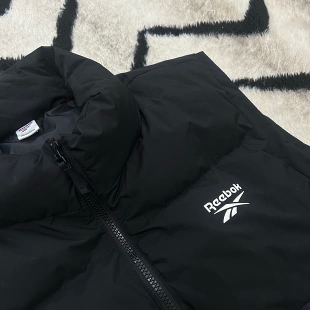 [2XL]리복 패딩 조끼/블랙
