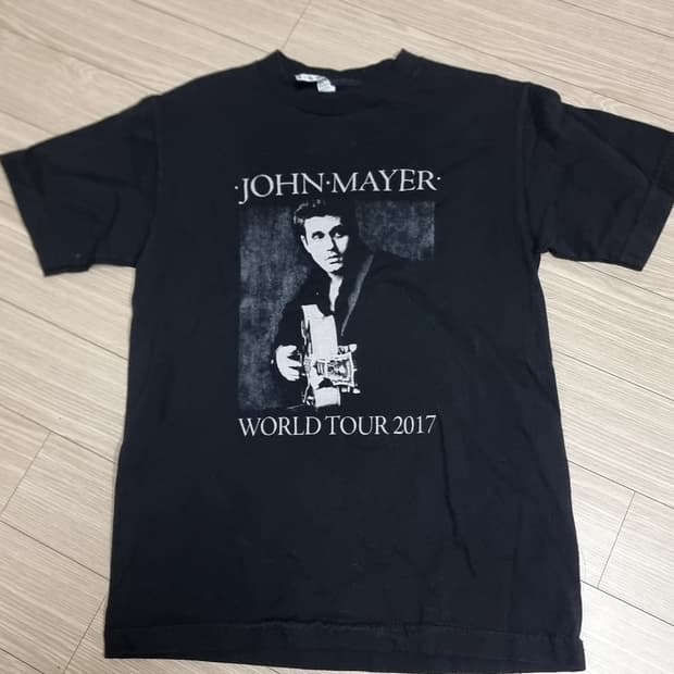 알스타일 존메이어 2017 월드투어 티셔츠 블랙(90)