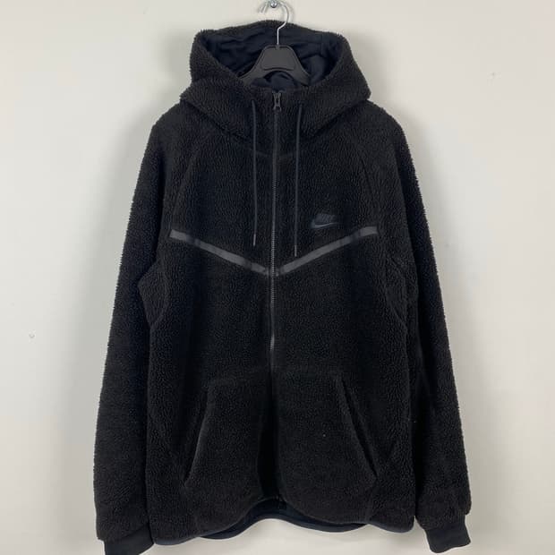 나이키 윈드러너 뽀글이 후리스 후드집업 L