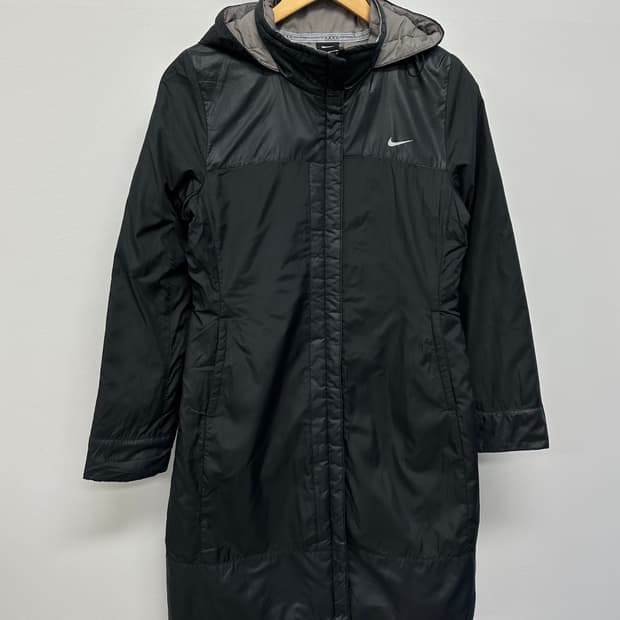 나이키 누빔 롱 패딩