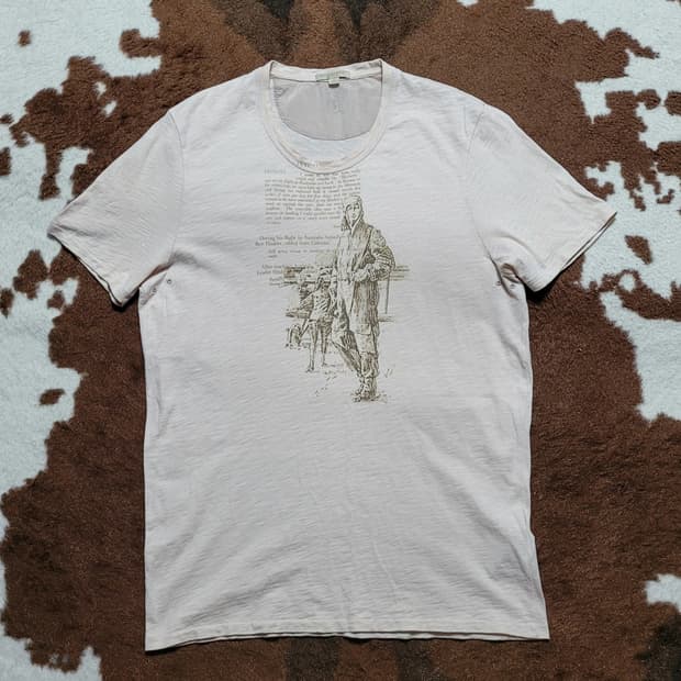 BURBERRY 남성용 반팔티(L)