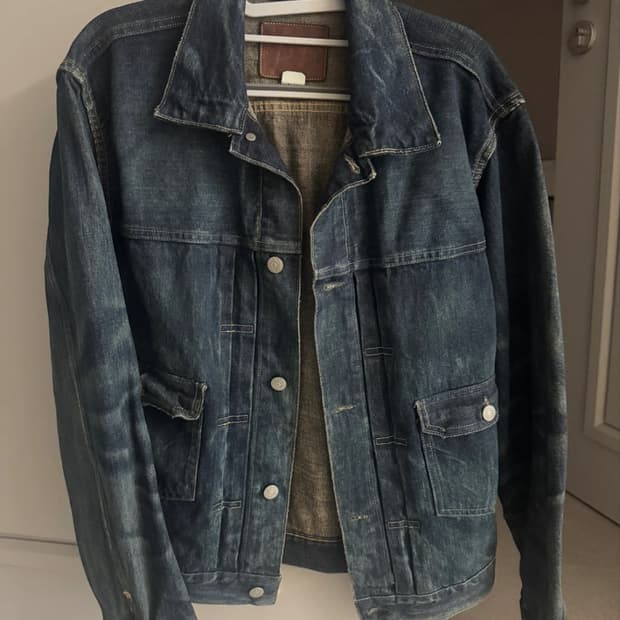 RRL 웨스트뷰 데님 트러커 자켓 M