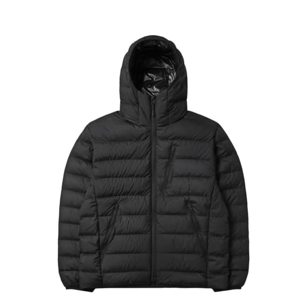 무신사 스탠다드 시티 레저 후디드 라이트 다운 재킷 블랙