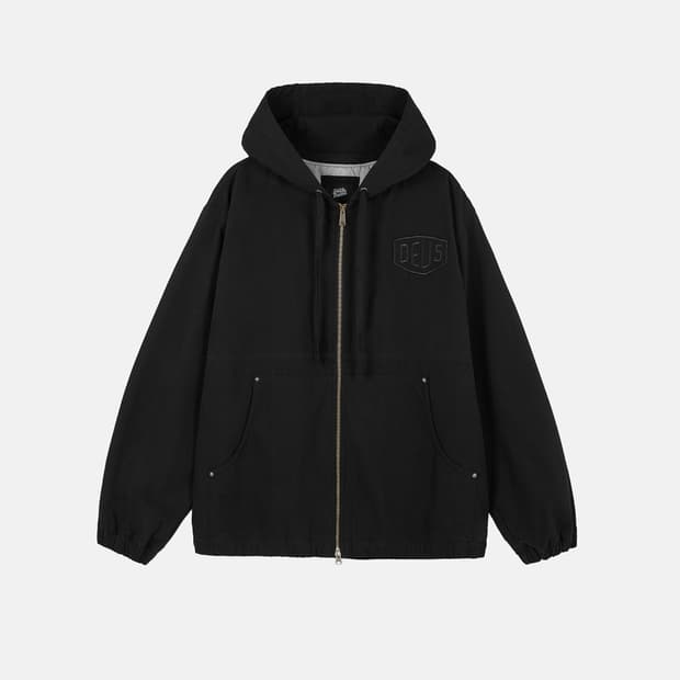 데우스 엑스 마키나 스크립트 어드레스 카펜터 후드 자켓 블랙 M