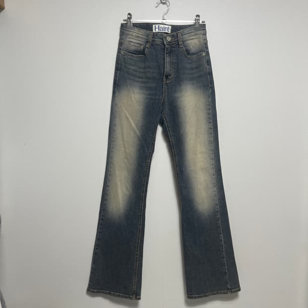 Haint  헤인트 데님 부츠컷 팬츠 S