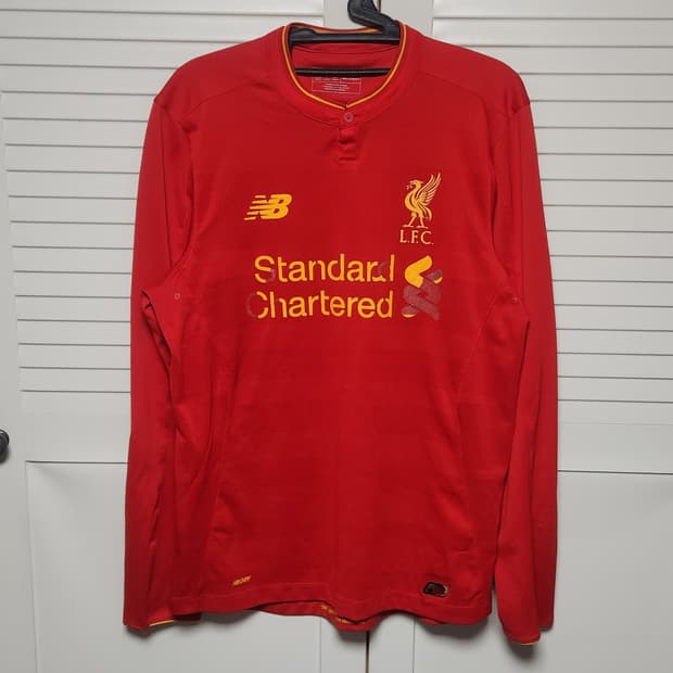 16-17 리버풀 홈 긴팔 뉴발란스 유니폼