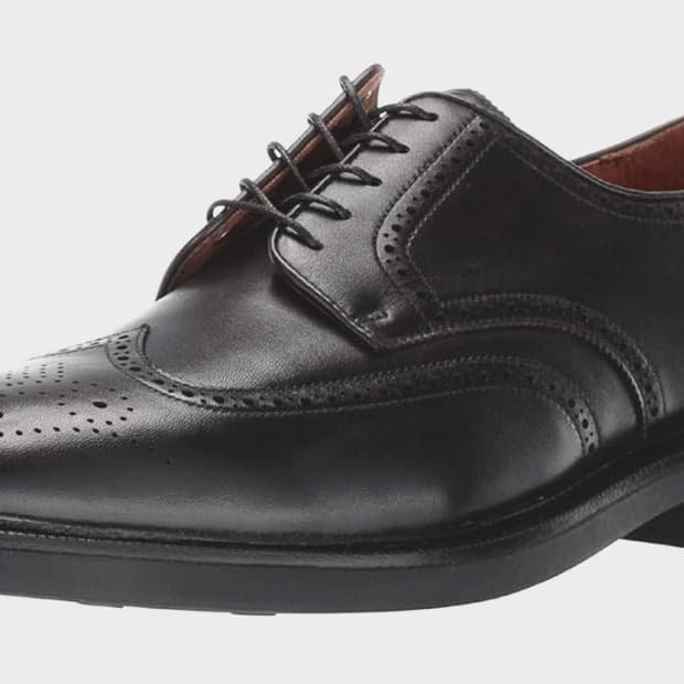 폴로랄프로렌 남성 가죽 윙팁 옥스퍼드 구두  Polo Ralph Laur