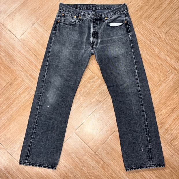 리바이스 501 흑청