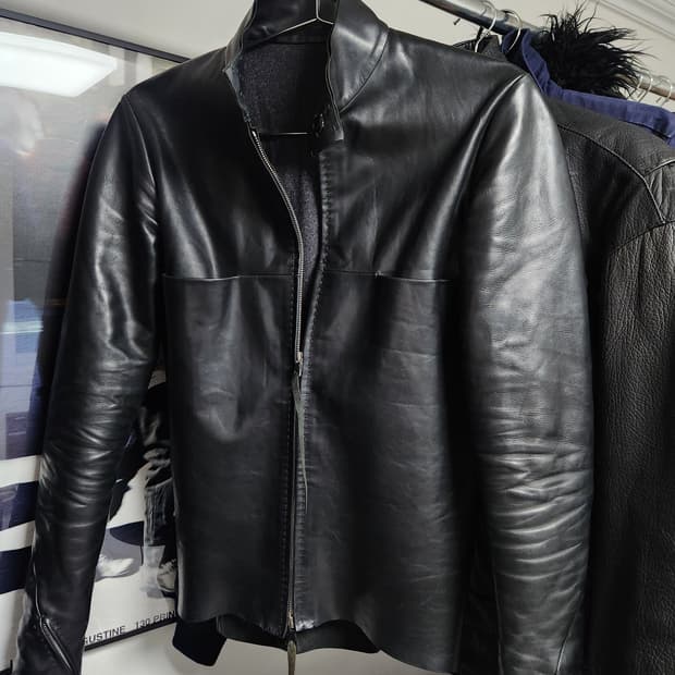 M.A+ J213DZ Cow Leather Jacket